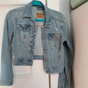 Medium light blue denim jacket